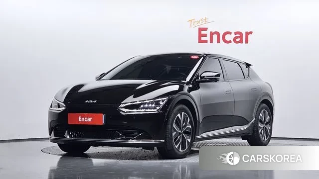 Kia EV6 2022 Черный из Кореи