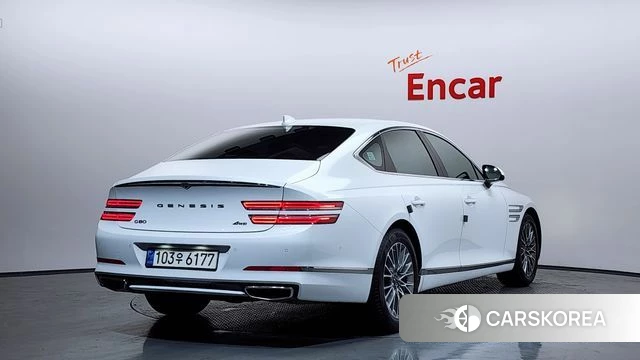 Genesis G80 (RG3) 2022 Белый из Кореи