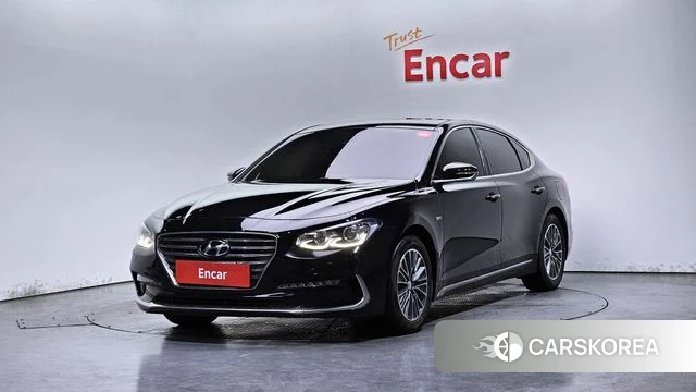 Hyundai Grandeur IG Hybrid 2019 Черный из Кореи
