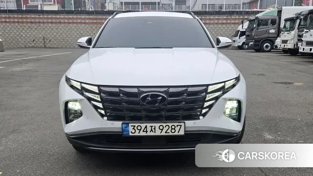 Hyundai The New Tucson Hybrid (NX4) 2023 Белый из Кореи