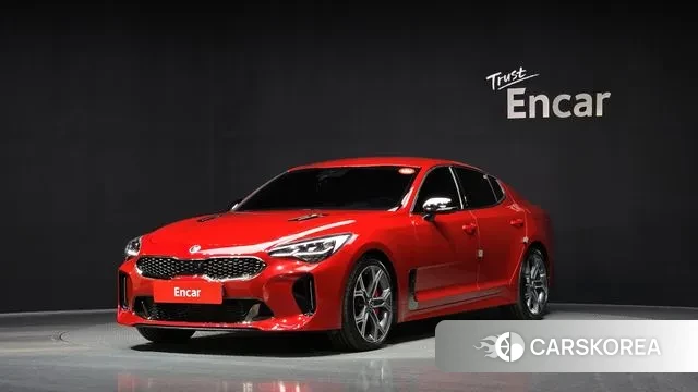 Kia Stinger 2019 Красный из Кореи