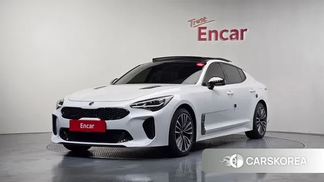 Kia Stinger 2018 Белый из Кореи