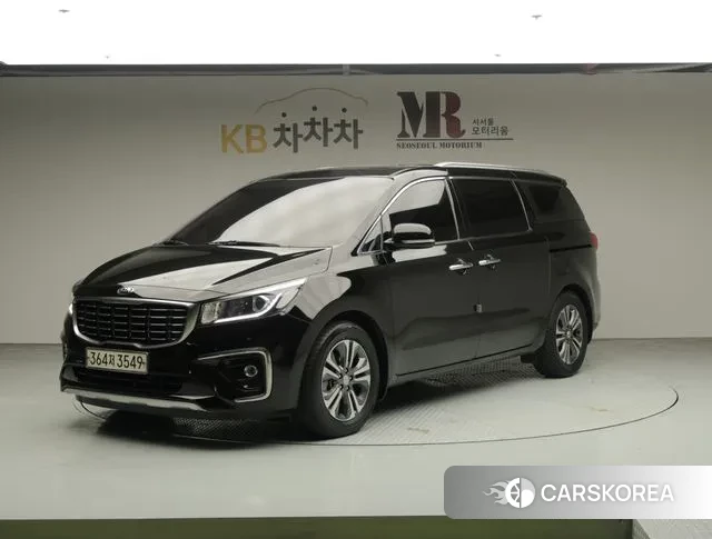 Kia The New Carnival 2019 Черный из Кореи
