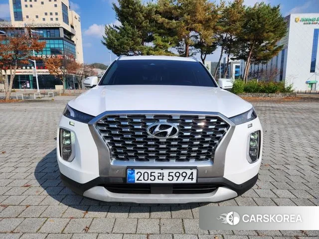 Hyundai Palisade 2022 Белый из Кореи