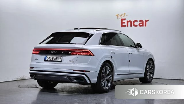 Audi Q8 (4M) 2021 Белый из Кореи
