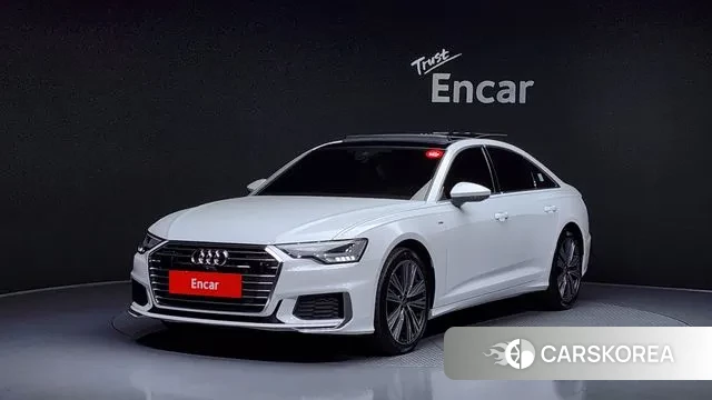 Audi A6 (C8) 2023 Белый из Кореи