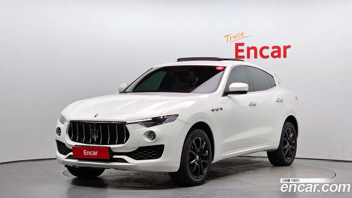 Maserati Levante 2018 Белый из Кореи