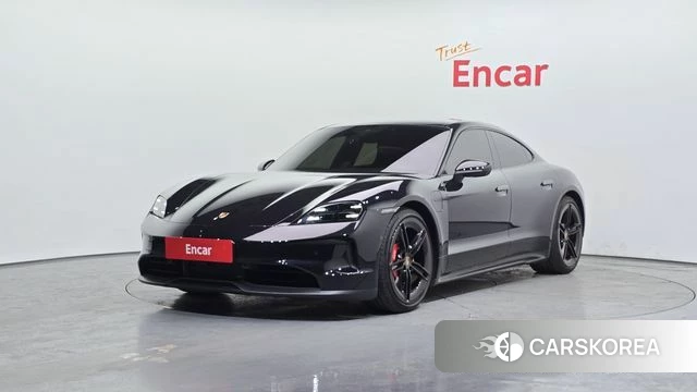 Porsche Taycan 2024 Черный из Кореи