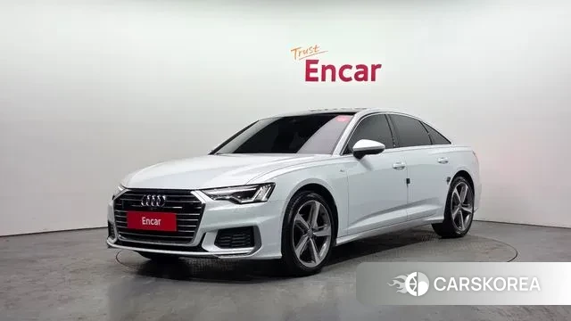 Audi A6 (C8) 2020 Белый из Кореи