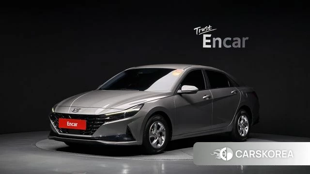 Hyundai Avante (CN7) 2020 Серый из Кореи