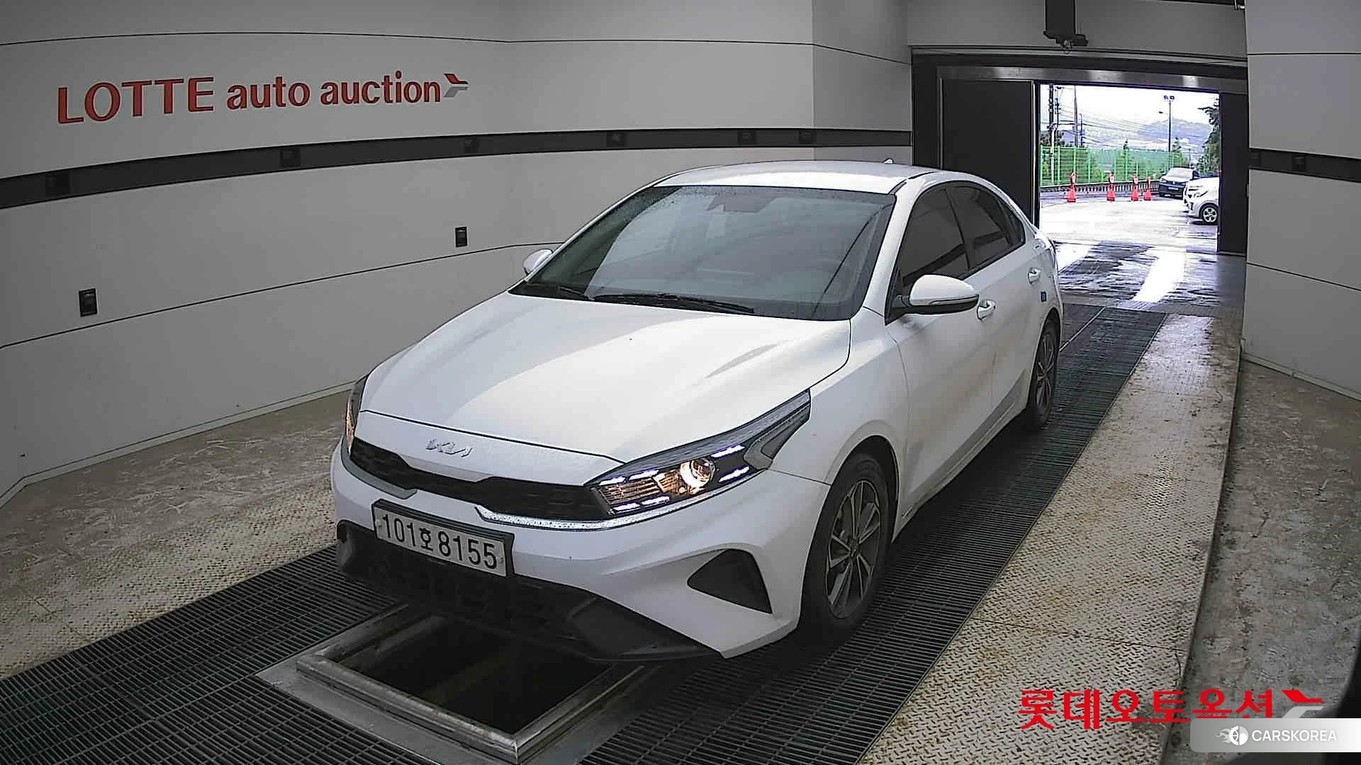 Kia K3 2022 Белый из Кореи