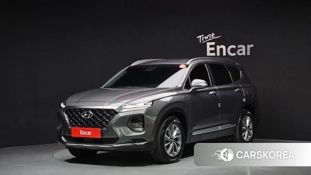 Hyundai Santa Fe TM 2020 Серый из Кореи