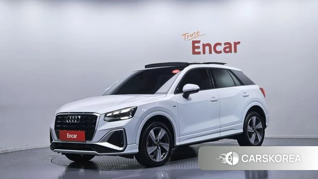 Audi Q2 2023 Белый из Кореи