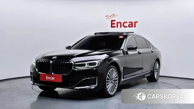 BMW 7 Series (G11) 2021 Черный из Кореи