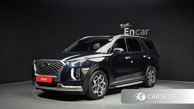 Hyundai Palisade 2022 Синий из Кореи