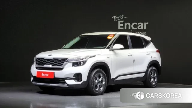 Kia Seltos 2021 Белый из Кореи
