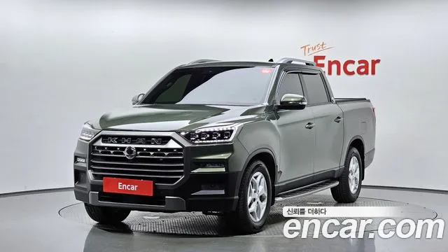 Ssangyong The New Rexton Sports Cannes 2024 Зеленый из Кореи