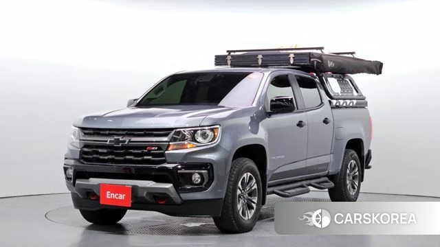 Chevrolet (GM Daewoo) Real New Colorado 2022 Серый из Кореи