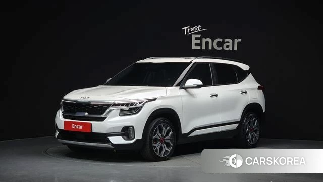 Kia Seltos 2021 Белый из Кореи