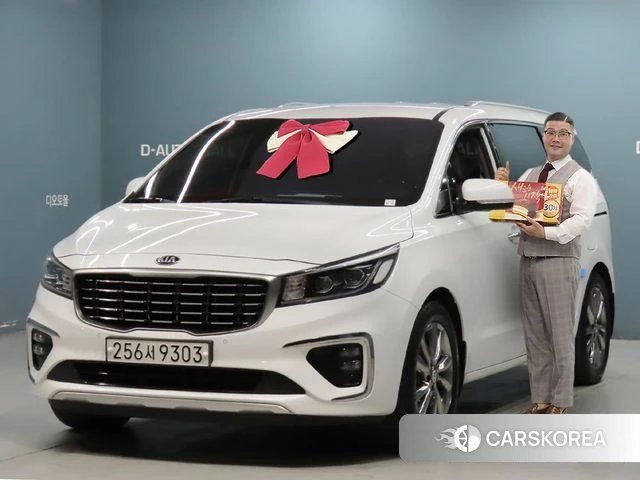 Kia The New Carnival 2019 Белый из Кореи