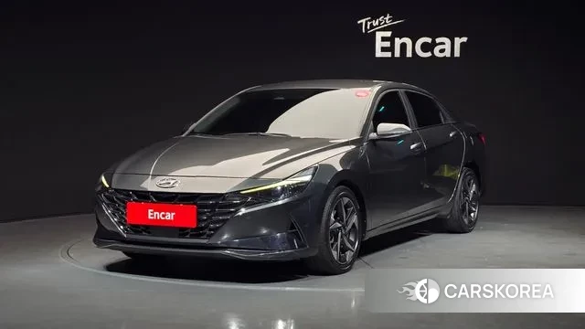 Hyundai Avante (CN7) 2021 Серый из Кореи