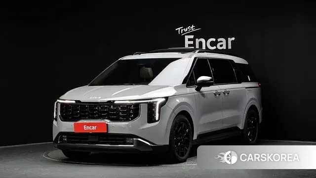 Kia The New Carnival 4th Generation 2024 Серебристо-серый из Кореи