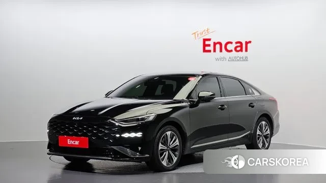 Kia K8 Hybrid 2022 Черный из Кореи