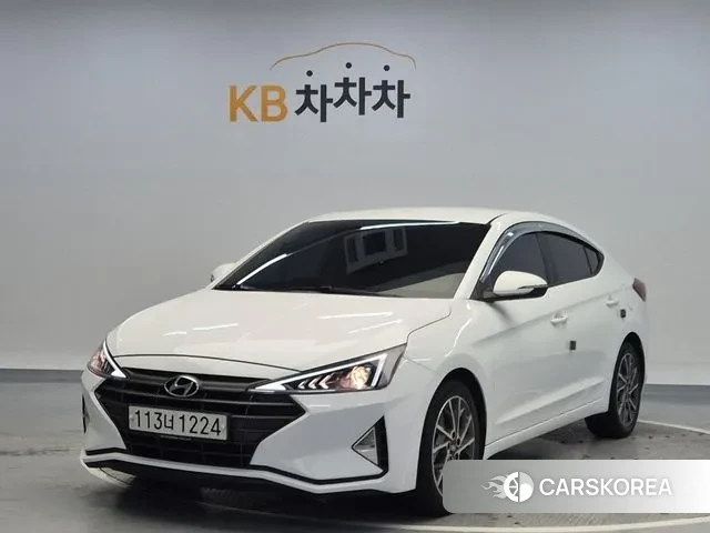 Hyundai The New Avante AD 2018 Белый из Кореи