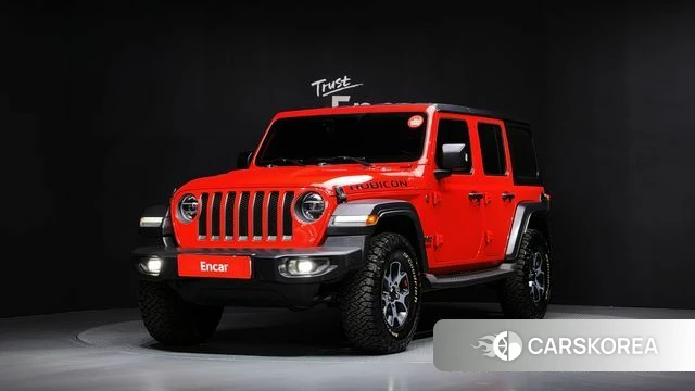 Jeep Wrangler (JL) 2021 Красный из Кореи