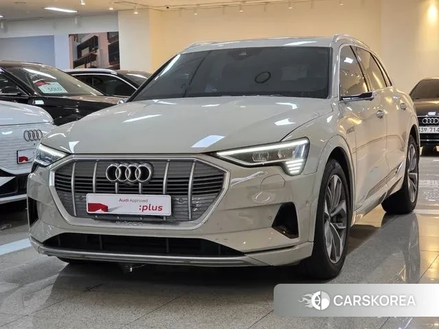 Audi e-Tron 2021 Жемчужный цвет из Кореи