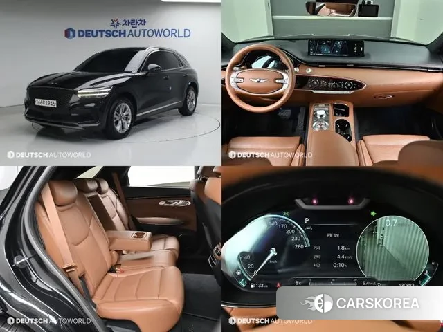 Genesis GV70 2021 Черный из Кореи