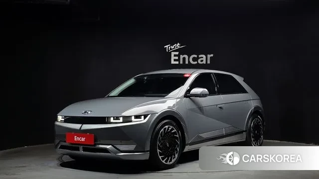 Hyundai Ionic 5 2022 Серебристо-серый из Кореи