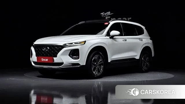 Hyundai Santa Fe TM 2018 Белый из Кореи