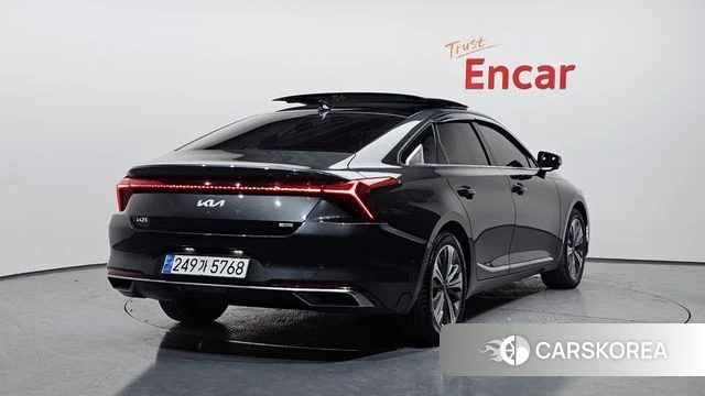 Kia K8 Hybrid 2023 Серый из Кореи
