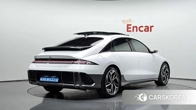 Hyundai Ionic 6 2024 Белый из Кореи