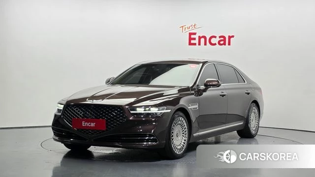 Genesis G90 2021 Коричневый из Кореи