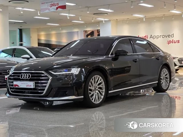 Audi A8 (D5) 2021 Серый из Кореи
