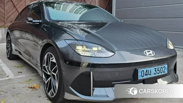 Hyundai Ionic 6 2024 Серый из Кореи