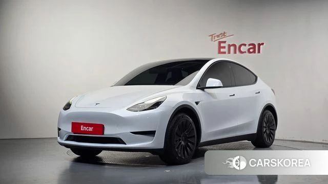 Tesla Model Y 2024 Белый из Кореи