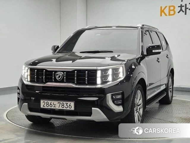 Kia Mohave Master 2021 Черный из Кореи