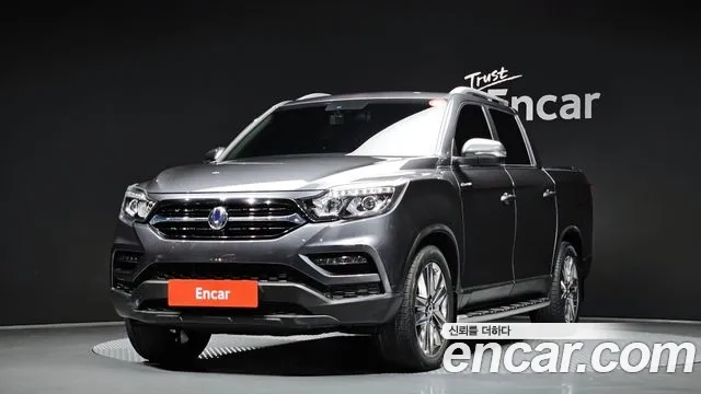 Ssangyong Rexton Sports 2020 Серый из Кореи