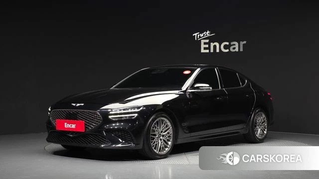 Genesis The New G70 2021 Черный из Кореи