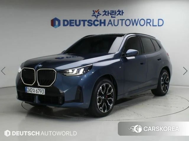 BMW X3 (G45) 2025 Синий из Кореи