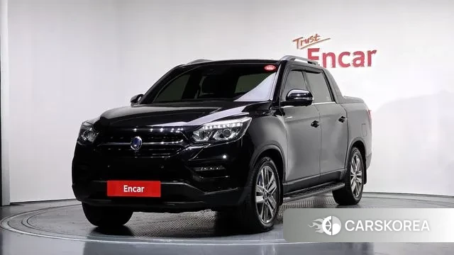 Ssangyong Rexton Sports 2019 Черный из Кореи