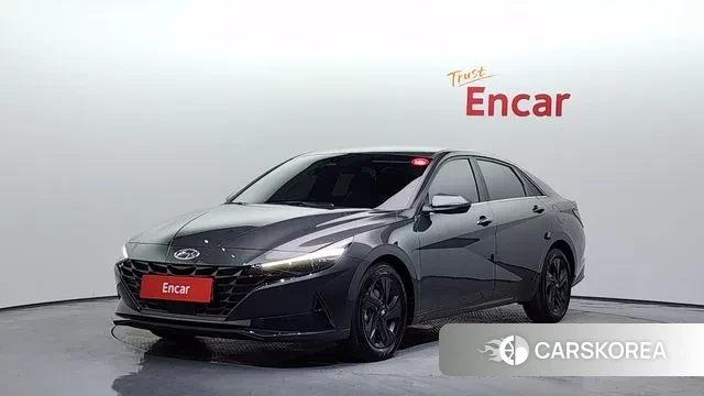Hyundai Avante (CN7) 2021 Серый из Кореи