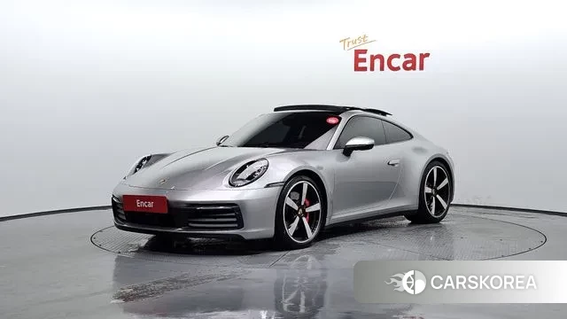 Porsche 911(992) 2024 Серебристо-серый из Кореи