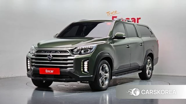 Ssangyong The New Rexton Sports Cannes 2022 Зеленый из Кореи