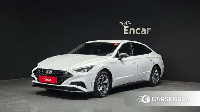 Hyundai Sonata (DN8) 2022 Белый из Кореи