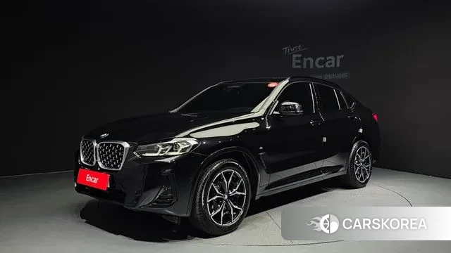 BMW X4 (G02) 2023 Черный из Кореи