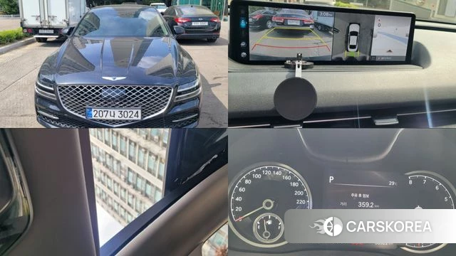 Genesis G80 (RG3) 2023 Черный из Кореи